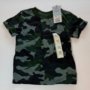 Cat & Jack Baby Camo Short Sleeve T-Shirt Size 18 Months
